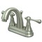 Kingston Brass KS7618BL 4" Centerset Bathroom Faucet, Brushed Nickel KS7618BL - alternate 1